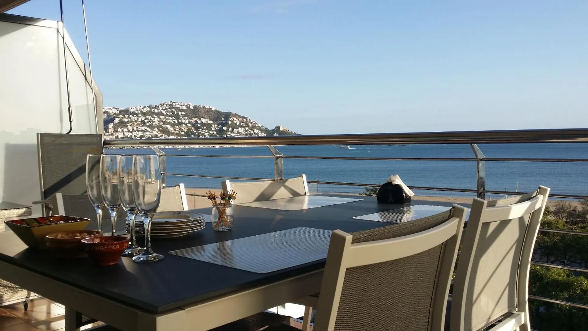 Gmid Immo A221 Atico Duplex Con Piscina, Terraza Y Parking En Primera Linea De Mar Rosas